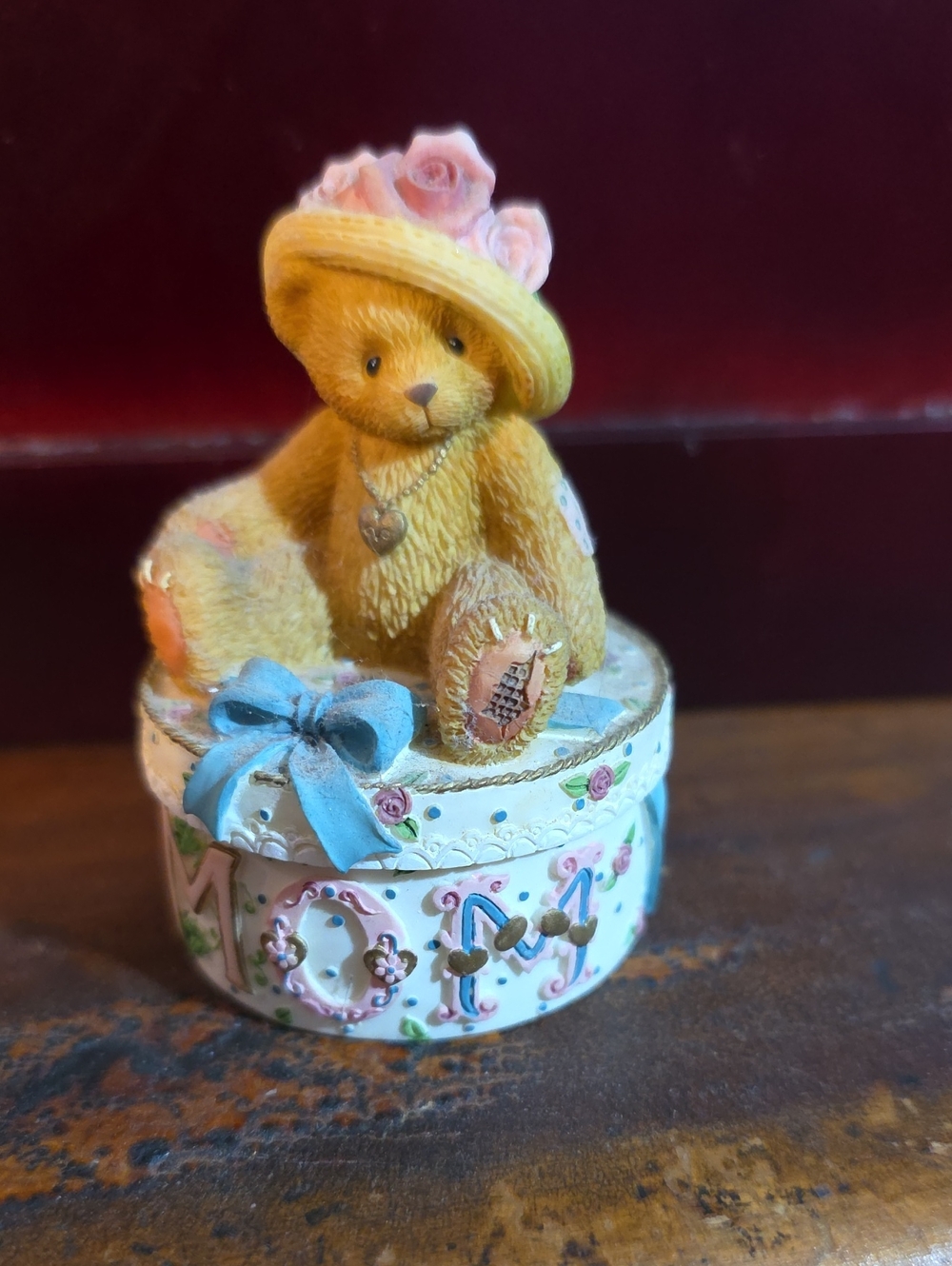 Enesco Cherished Teddies Trinket Box